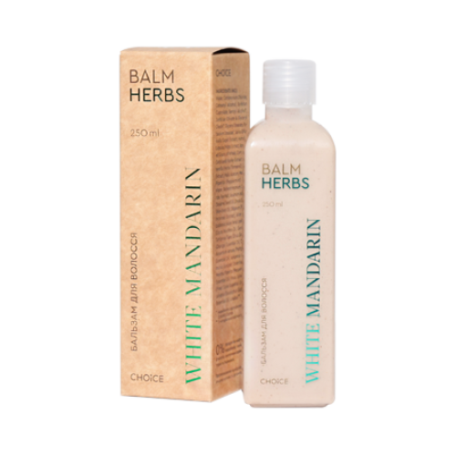 Бальзам для волосся серії Цілющі трави White Mandarin