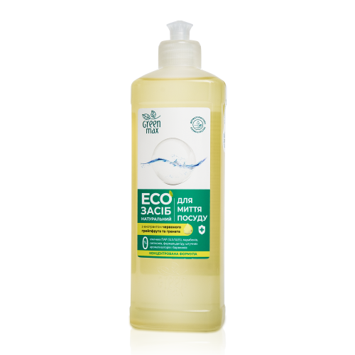 ЭКО Средство натуральное для мытья посуды Green Max