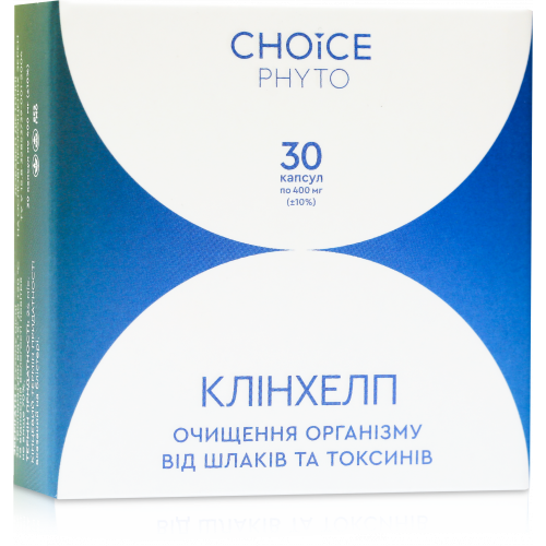 Клінхелп (очищення організму від шлаків та токсинів) Choice / 30 капсул