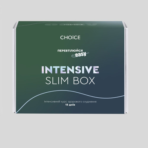 INTENSIVE SLIM BOX Інтенсивний курс зниження ваги+шейкер в подарунок