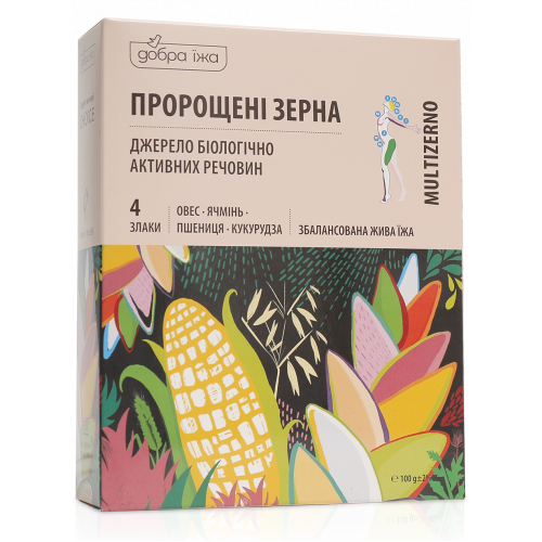 Пророщені зерна в стіках Пророщені зерна в стіках