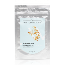 Альгінатна експрес-маска Антистрес серії Пророщені зерна White Mandarin Альгінатна експрес-маска Антистрес серії Пророщені зерна White Mandarin